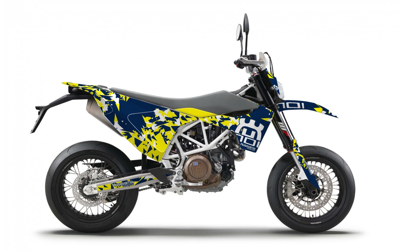 HUSQVARNA 701 GRAPHIC STICKER SET - DECAL KIT