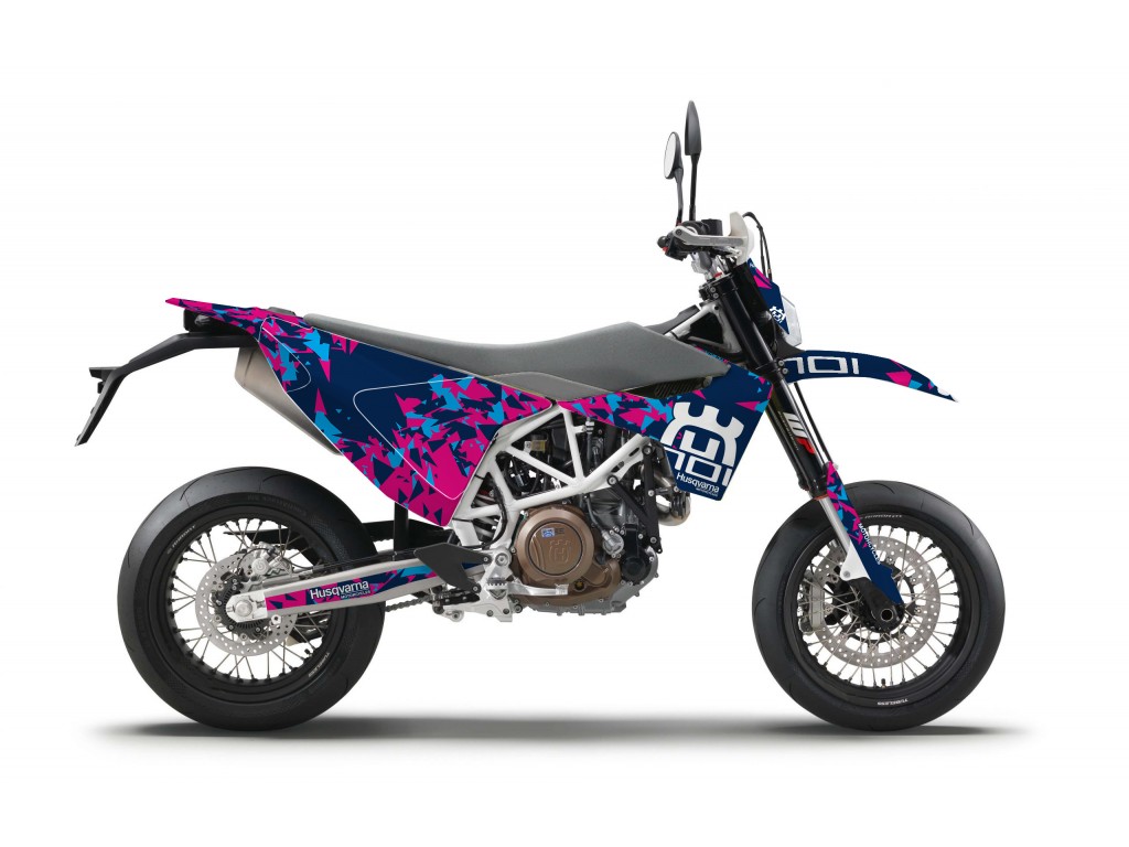 HUSQVARNA 701 GRAPHIC STICKER SET - DECAL KIT