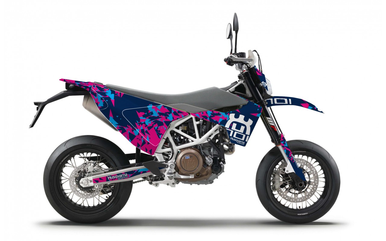 HUSQVARNA 701 GRAPHIC STICKER SET - DECAL KIT