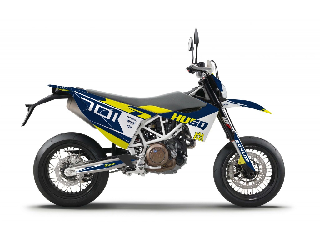 HUSQVARNA 701 GRAPHIC STICKER SET - DECAL KIT