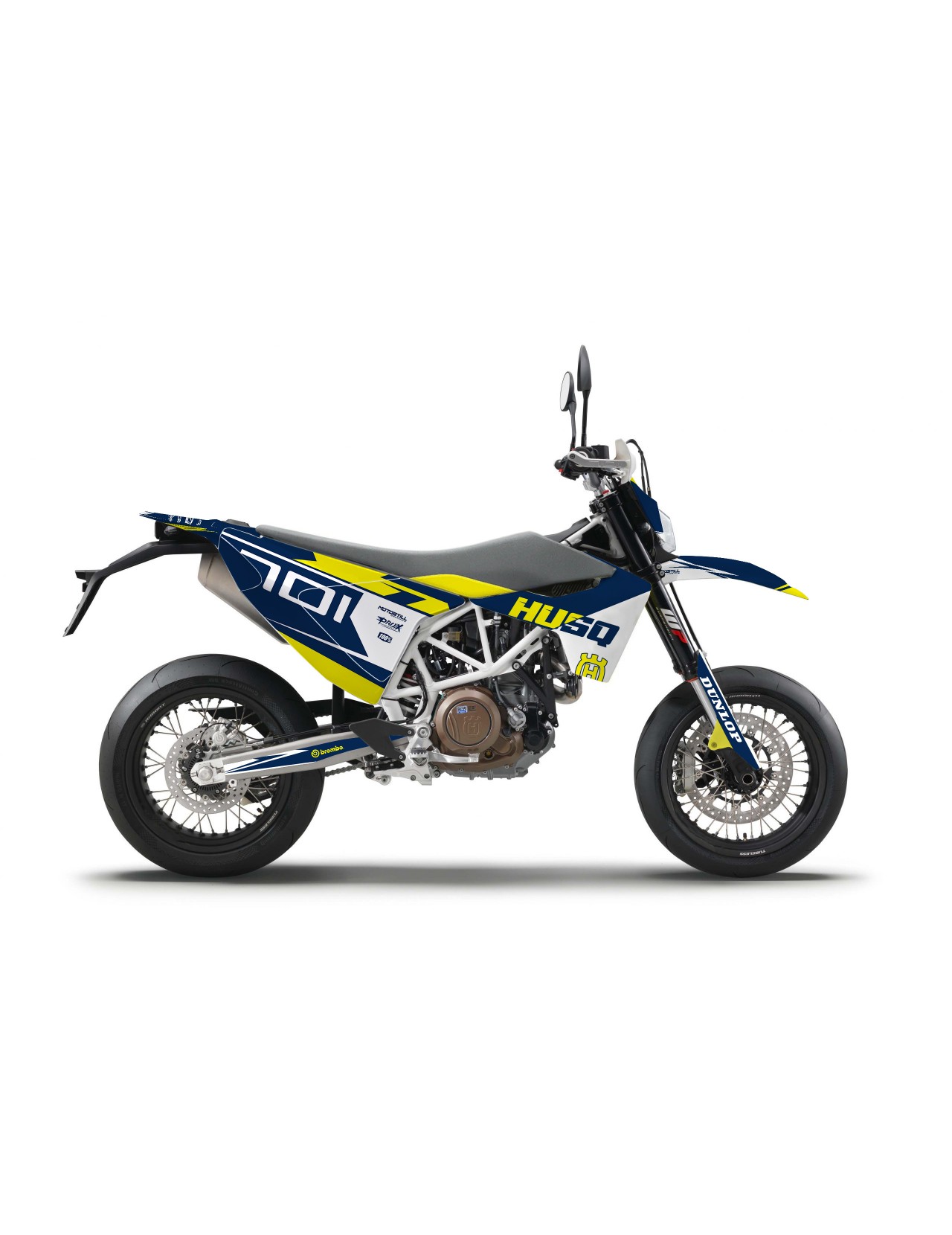 HUSQVARNA 701 GRAPHIC STICKER SET - DECAL KIT