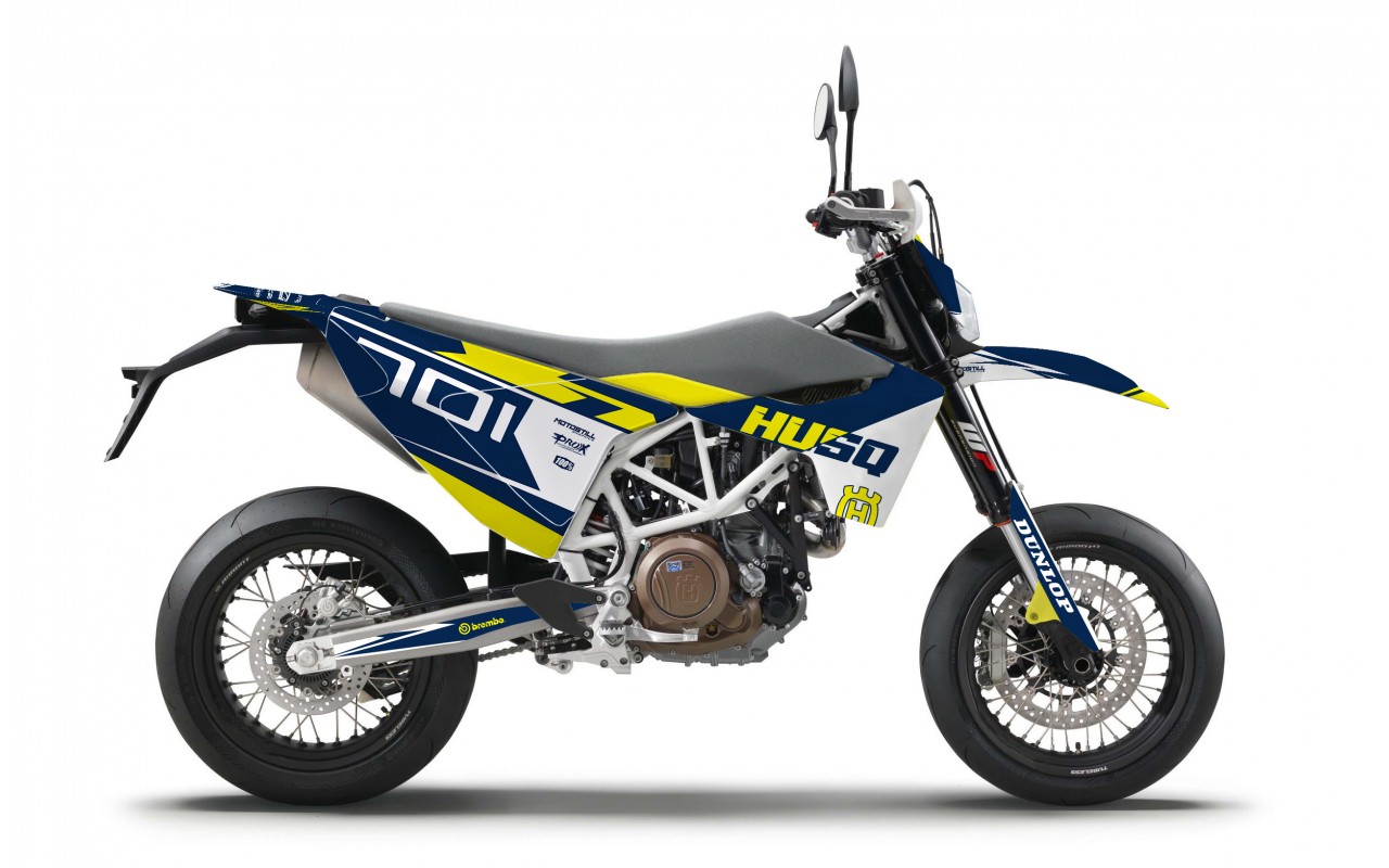 HUSQVARNA 701 GRAPHIC STICKER SET - DECAL KIT