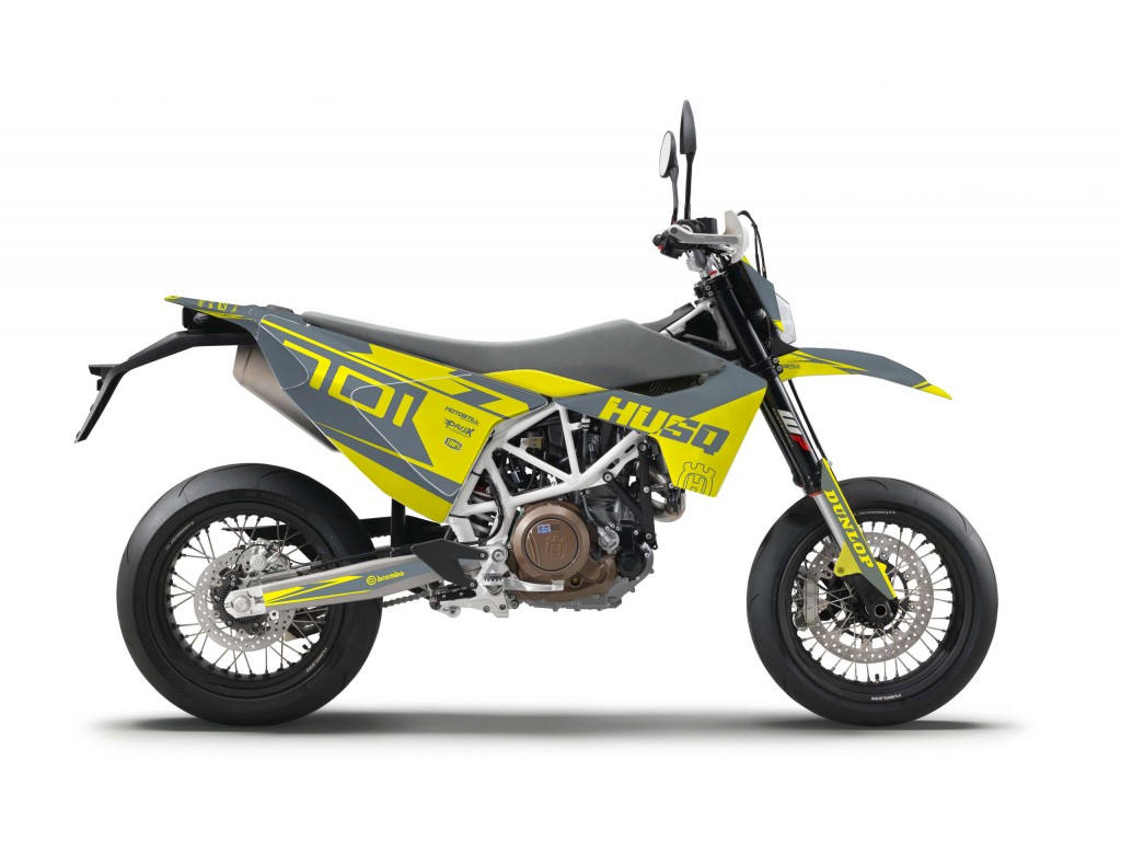 HUSQVARNA 701 GRAPHIC STICKER SET - DECAL KIT