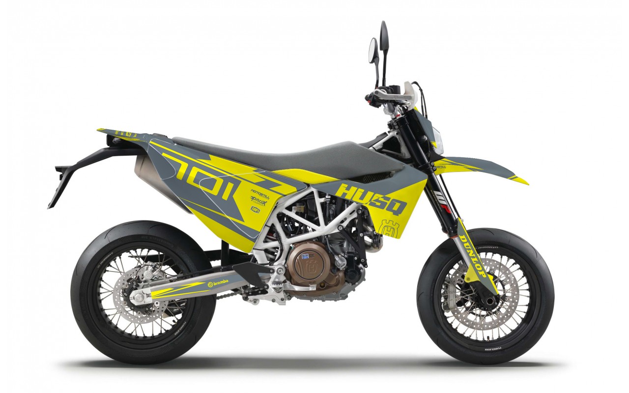 HUSQVARNA 701 GRAPHIC STICKER SET - DECAL KIT