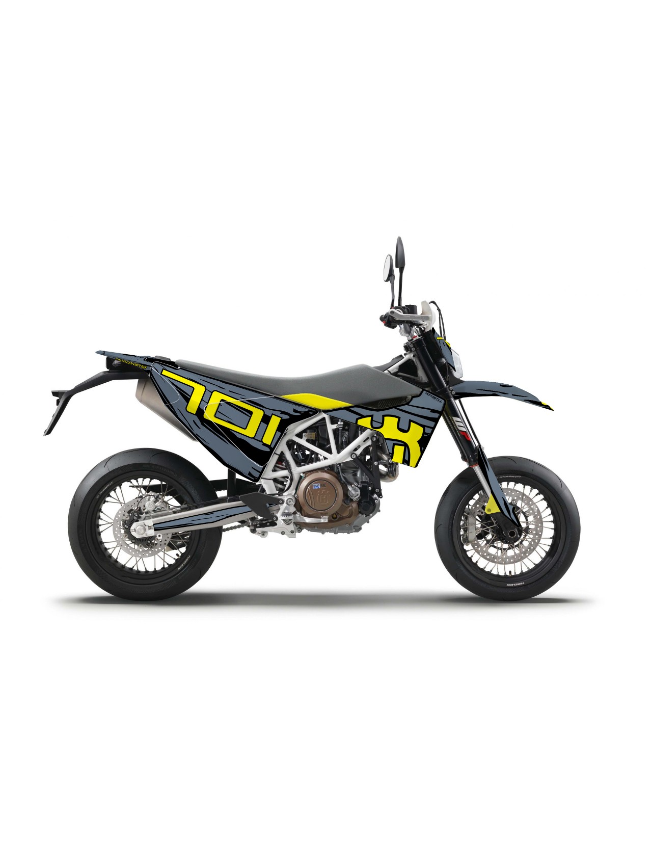 HUSQVARNA 701 GRAPHIC STICKER SET - DECAL KIT