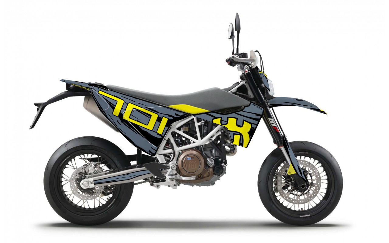 HUSQVARNA 701 GRAPHIC STICKER SET - DECAL KIT