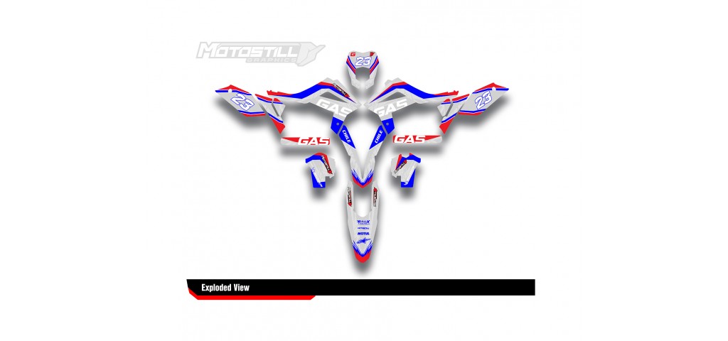 GAS GAS EC MC GRAPHIC SET - DECAL KIT