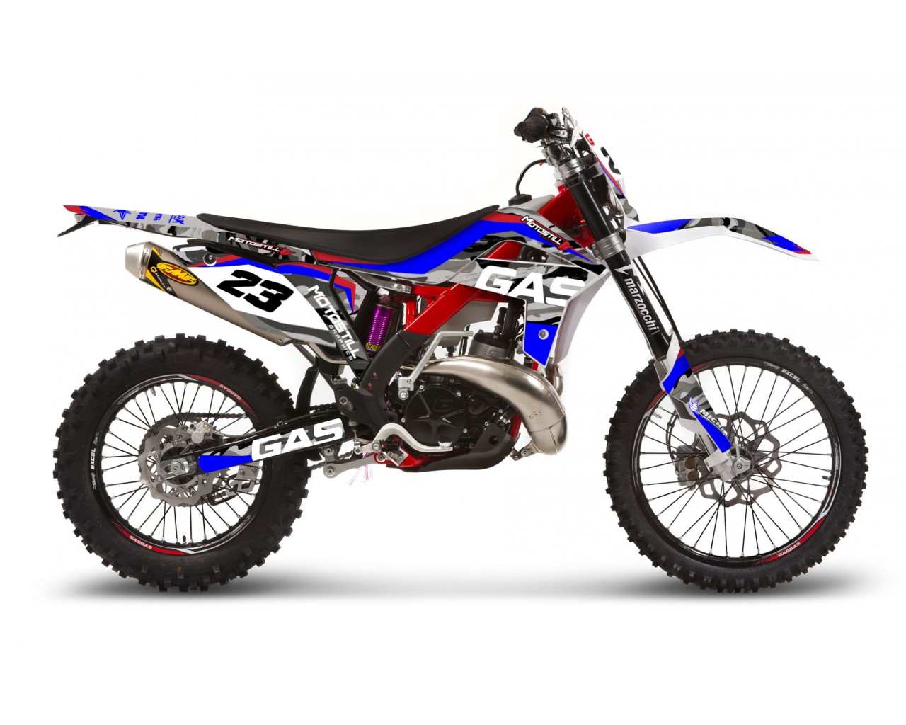 GAS GAS EC MC GRAPHIC SET - DECAL KIT