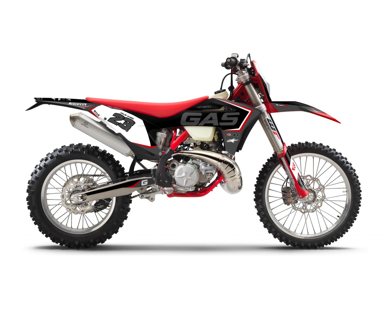 GAS GAS EC MC GRAPHIC SET - DECAL KIT