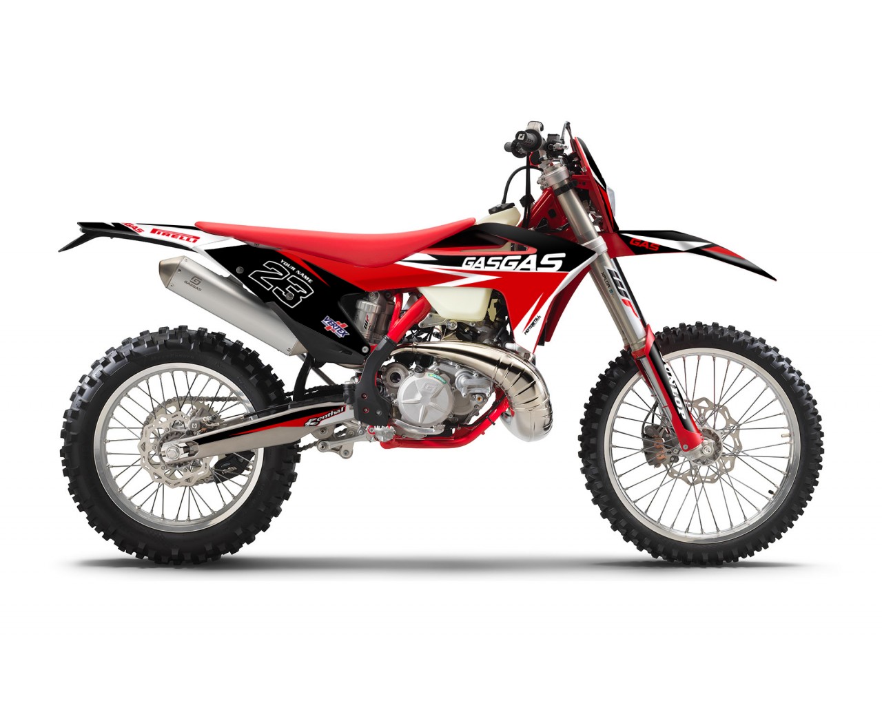 GAS GAS EC MC GRAPHIC SET - DECAL KIT