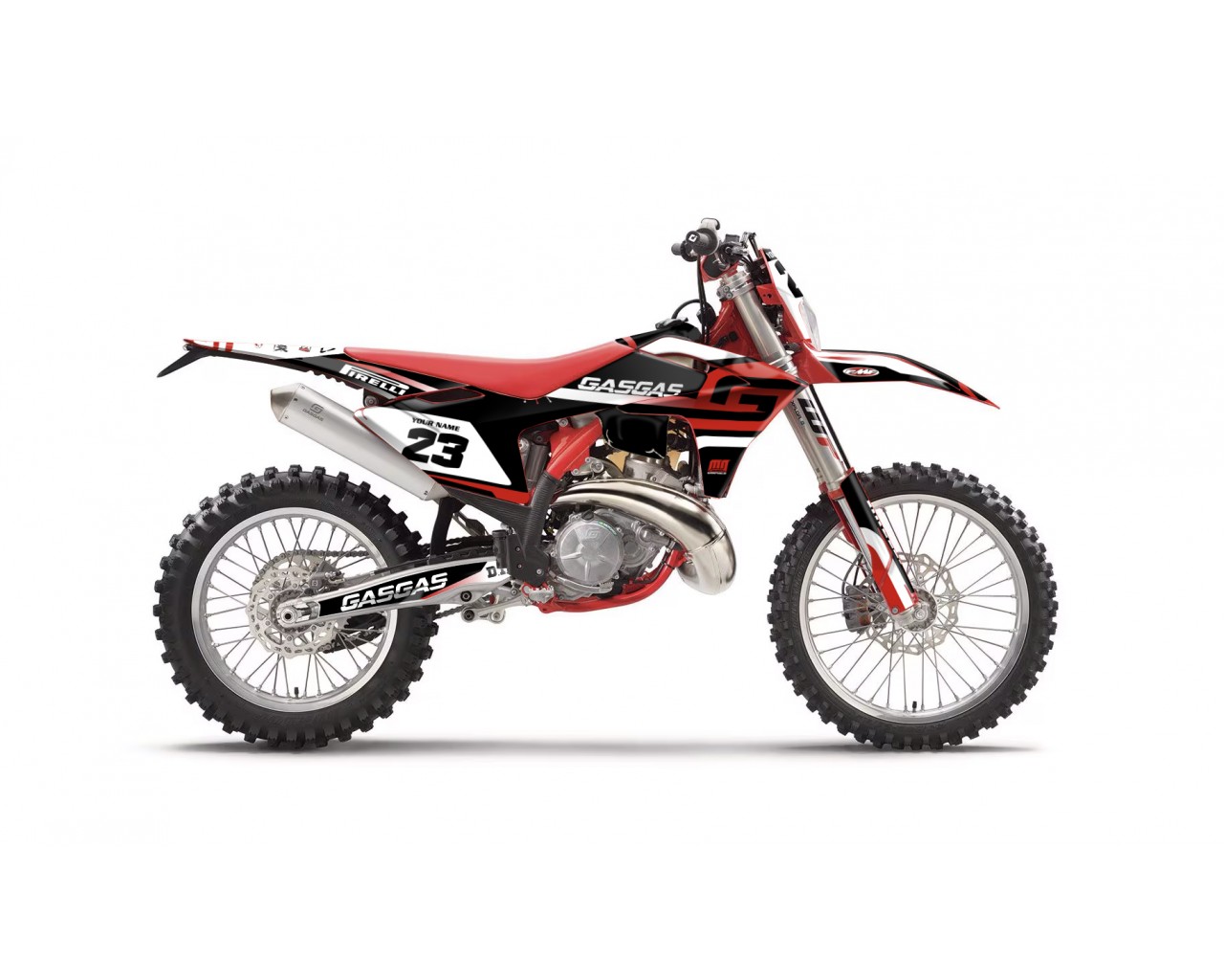 GAS GAS EC MC GRAPHIC SET - DECAL KIT
