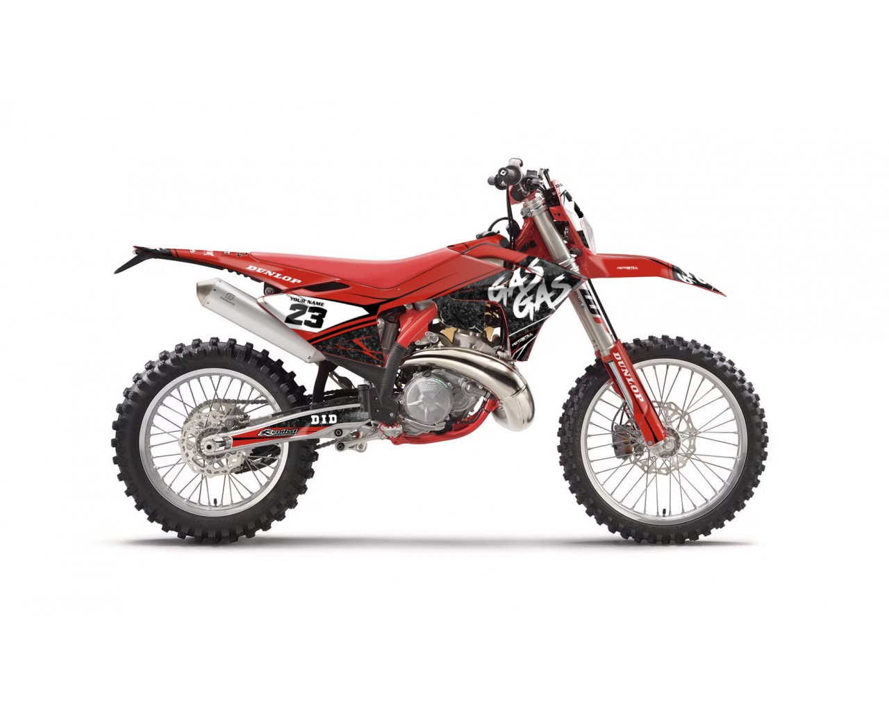 GAS GAS EC MC GRAPHIC SET - DECAL KIT