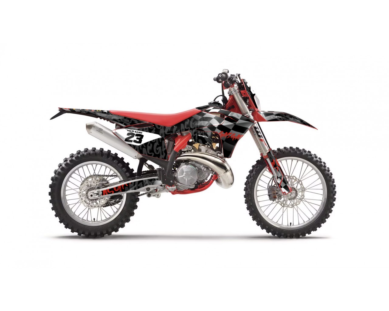 GAS GAS EC MC GRAPHIC SET - DECAL KIT