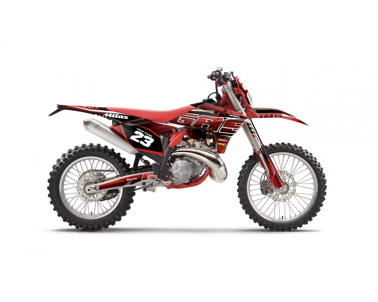 GAS GAS EC MC GRAPHIC SET - DECAL KIT