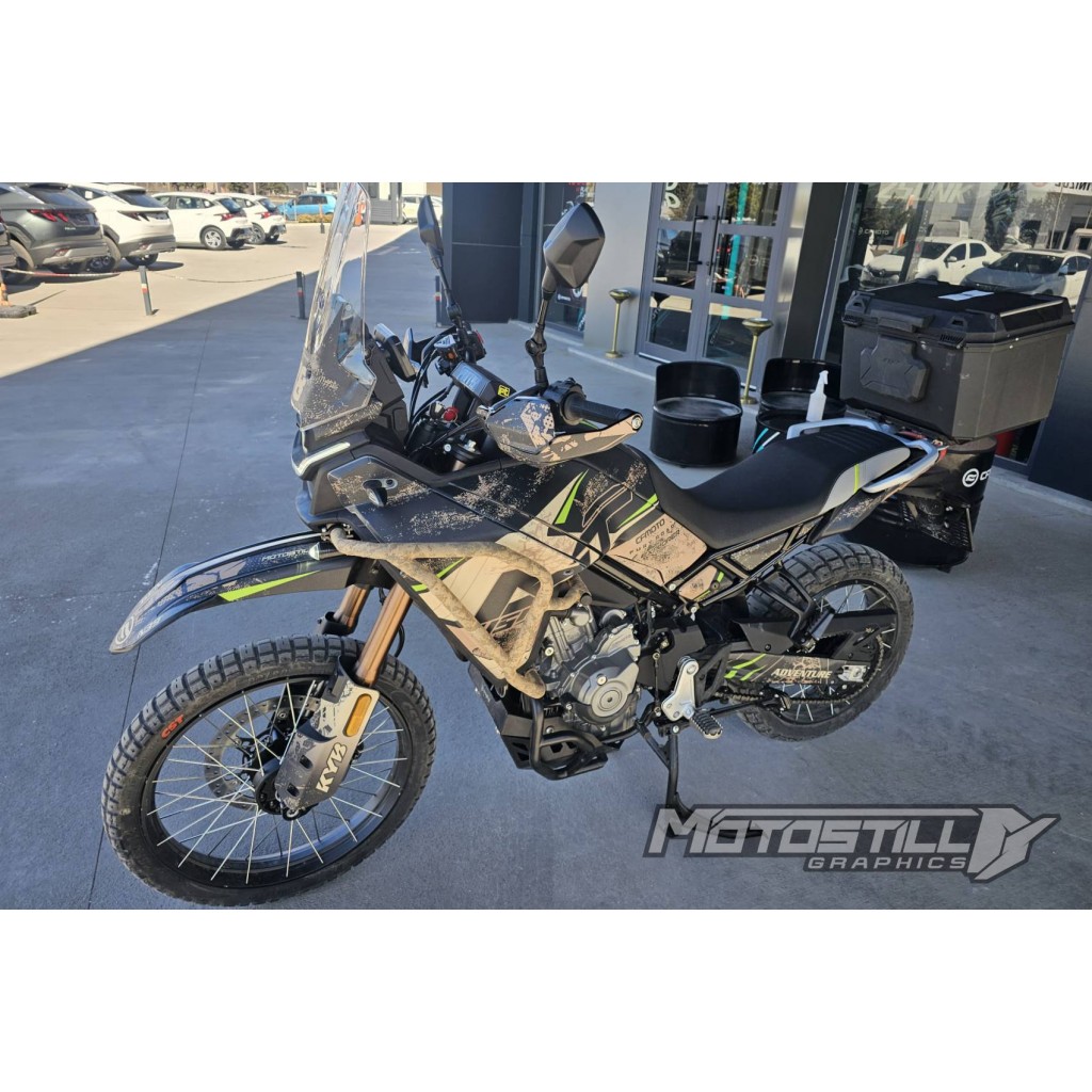 CF MOTO MT 450 2024-2025 GRAPHIC SET - DECAL KIT