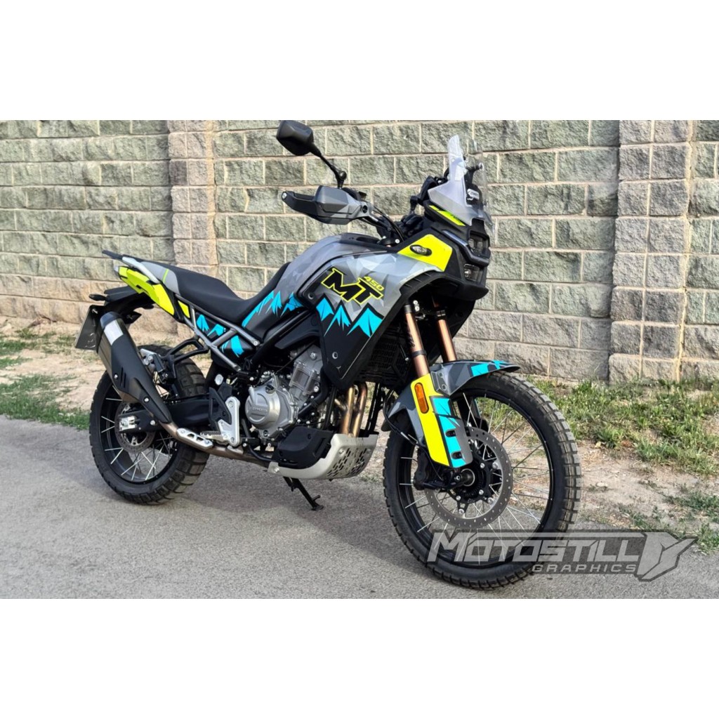 CF MOTO MT 450 2024-2025 GRAPHIC SET - DECAL KIT